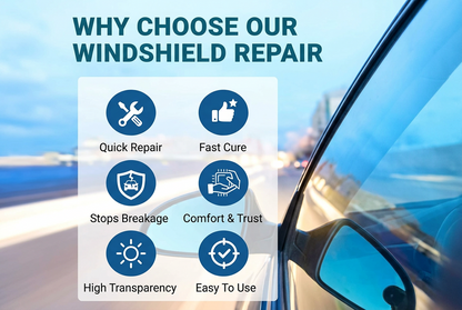 Windshield Crack Repair Kit